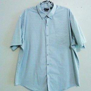 Van Heusen Men's Long Sleeve Button Front Shirt